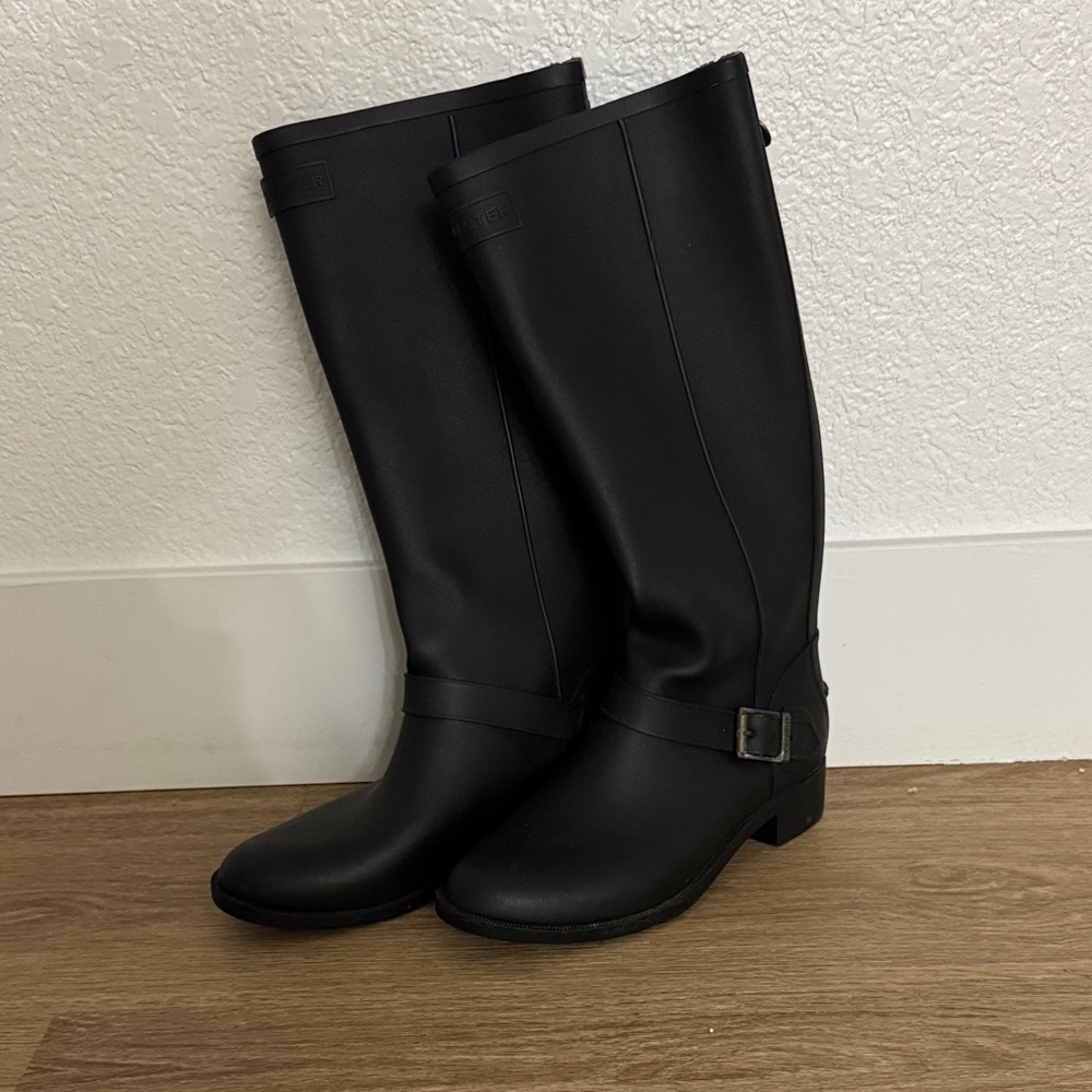 Black Hunter Boots